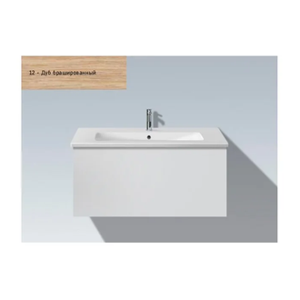 Тумба для раковины подвесная 820х481 мм Duravit L-Cube дуб брашированный (LC6141/12) фото 1 Aquada.com.ua