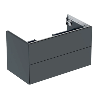 Тумба подвесная Geberit One 90 х 47 х h50,4 см, цвет - чёрный матовый 505.263.00.8