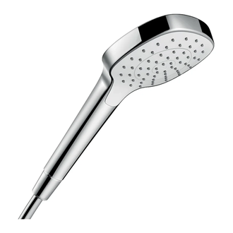 Лійка для душу Hansgrohe Croma E 1jet EcoSmart 9 л/хв (колір - хром/білий) 26815400