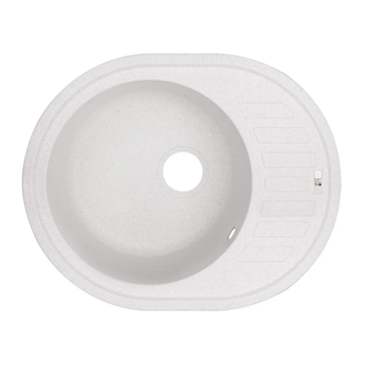 Lidz Кухонная мойка 620x500/200 WHI-01, белая (LIDZWHI01620500200)