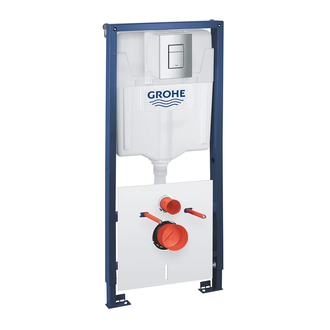 Grohe Solido 4-в-1 Инсталляция для унитаза, хром (39930000)