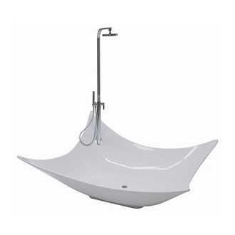 Ванна из искуственного камня Flaminia Leggera 220 х 180 см (LG210) фото 1 Aquada.com.ua
