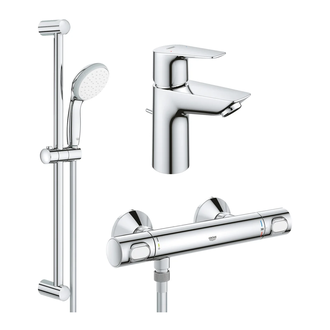 Набір змішувачів 2 в 1 для душової кімнати S-Size Grohe StartEdge UA202503TS