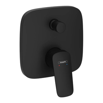 Hansgrohe Logis Змішувач для ванни/душа, чорний матовий (71405670)