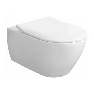 VILLEROY & BOCH Унитаз подвесной Villeroy&Boch Subway 2.0 с покрытием Ceramic Plus + сиденье с крышкой (5614R2R1) фото 1 Aquada.com.ua