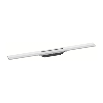 Трап для душа 80 см Hansgrohe RainDrain Flex, белый матовый (56044700) фото 1 Aquada.com.ua