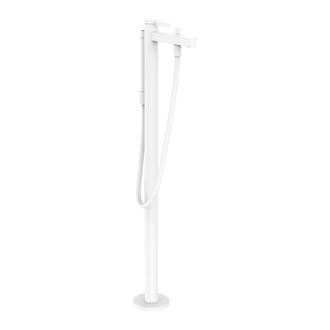 Смеситель для ванны напольный Hansgrohe Finoris (цвет - белый матовый) (76445700) фото 1 Aquada.com.ua