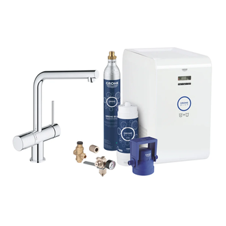 Кухонний змішувач зі стартовим пакетом GROHE Blue Minta Professional (31347002)