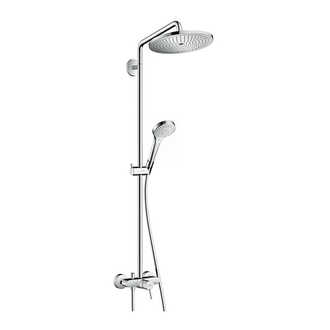 Душевая система Hansgrohe Croma Select S Showerpipe 280 1jet (цвет - хром) (26791000) фото 1 Aquada.com.ua