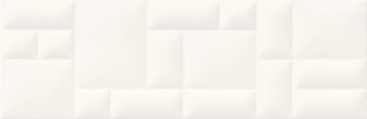 OPOCZNO Плитка стінова Pillow Game White STR 29x89 код 8939 Опочно (TWZR1021407935/TWZR1021403737)