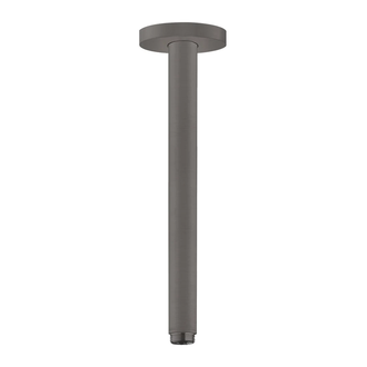 Держатель верхнего душа Hansgrohe h30 см (цвет - чёрный матовый хром) (27389340) фото 1 Aquada.com.ua