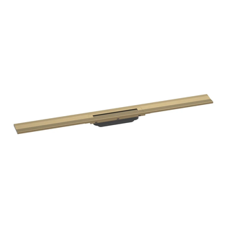 Верхня частина зливу Hansgrohe RainDrain Flex для душового трапу 1000 мм, Brushed Bronze (56046140)