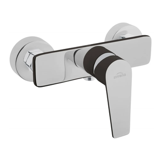 Invena Dokos змішувач для душу, хром (BN-19-004)