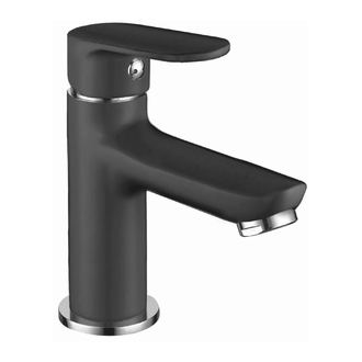 IMPRESE LASKA cмеситель для умывальника, черный, 35 мм (05040 (35)B) фото 1 Aquada.com.ua