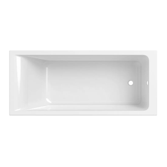 Geberit Selnova Square Ванна акриловая 170x75, белая (554.385.01.1)