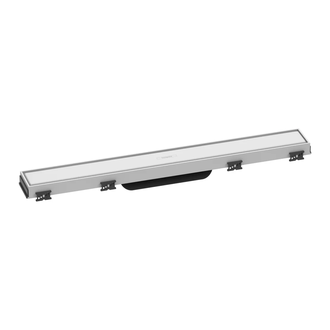Трап для душа 60 см Hansgrohe RainDrain Match, белый матовый (56036700) фото 1 Aquada.com.ua