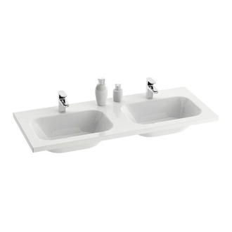 Двойная раковина Ravak Chrome 1200 х 490 мм (без перелива) (XJG01212000) фото 1 Aquada.com.ua