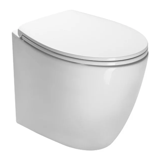 Унитаз напольный Catalano Velis с сиденьем Soft Close (ободковый) (1VPT5700+5V57STF000) фото 1 Aquada.com.ua
