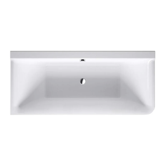Ванна акриловая Duravit P3 Comforts 180 х 80 см (700379000000000) фото 1 Aquada.com.ua