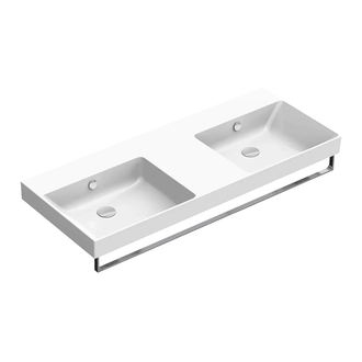Раковина двойная Catalano New Zero 125 х 50 см (1125ZEDUP00) фото 1 Aquada.com.ua