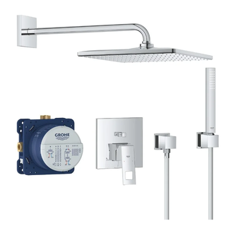 Grohe Eurocube Душевая система скрытого монтажа, хром (25238000)