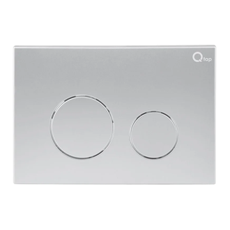 Qtap Nest Панель смыва для унитаза, сатин (QT0111M11111SAT)