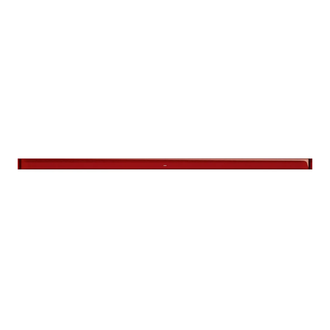 Cersanit Фриз Glass Red 1,5x40 код 1614 Церсаніт (TDZZ1210251147)