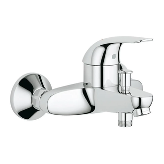 Смеситель для ванны, однорычажный Grohe Euroeco (цвет - хром) (23270000) фото 1 Aquada.com.ua