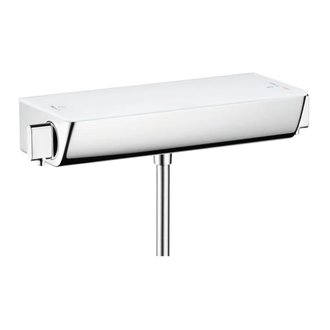 Термостат для душа Hansgrohe Ecostat Select (цвет - белый/хром) (13161400) фото 1 Aquada.com.ua