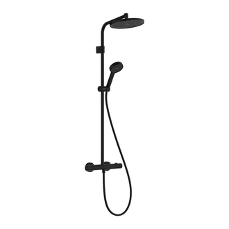 Hansgrohe Activera S 240 Душова система, чорний матовий (28078670)