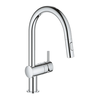 GROHE Одноважільний змішувач для мийки з короткою рукояткою Minta  (30348001)