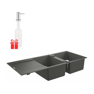 Набор Grohe мойка кухонная K500 31647AT0 + дозатор для моющего средства Contemporary 40536000 (31647AT040536000)