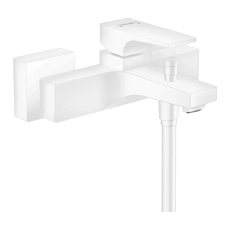 Смеситель для ванны Hansgrohe Metropol (цвет - белый матовый) (32540700) фото 1 Aquada.com.ua