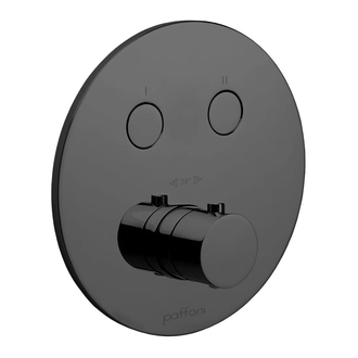 Paffoni Compact Box Термостат для душу, чорний матовий (CPT018NO)