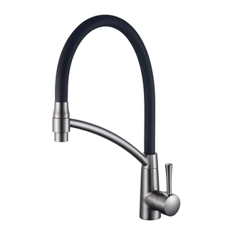 MIXXUS PREMIUM ROSSI 017 Змішувач для кухні, графіт (MI6829)