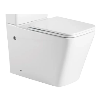 Чаша унітазу-компакту Mixxus Premium Quadro-0402-R Bowl 675х390х855 Rimless без сидіння (MI8340)