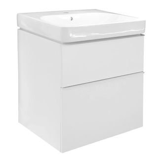 Шафка з умивальником Air-Line 600 БГ Sunwest Smile-600 Square (500.229.01.1) Geberit (Air-Line 600 БГ+Smile-600)
