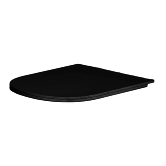 Кришка для унітазу Nic Design Pin Soft-Close, Nero glossy (005712008)