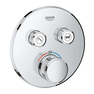 Grohe Grohtherm SmartControl Термостат на 2 потребителя, хром (29119000)