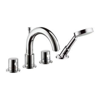 Смеситель для ванны Axor Uno² (38454000) фото 1 Aquada.com.ua