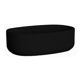 Nic-Design Умивальник на стільницю Nic Design Semplice 50х40х15 см, чорний глянець (001375008)