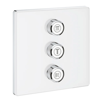 Комплект верхньої монтажної частини для вентиля на три виходи Grohe Grohtherm SmartControl (29158LS0)