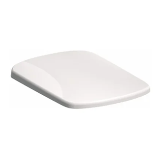 KOLO NOVA PRO сиденье с крышкой твердое прямоугольное, из материала Duroplast, с микролифтом (пол.) (M30116000) фото 1 Aquada.com.ua