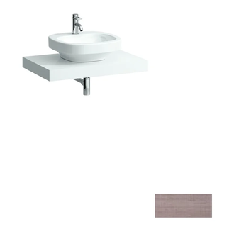 LAUFEN CASE столешница 79*8*52см, с вырезом посредине, в комплекте 2 кронштейна, цвет светлый дуб (H4051210755191) фото 1 Aquada.com.ua