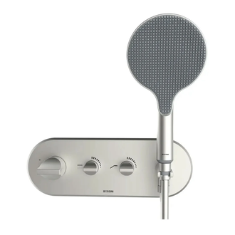 Bossini Apice Термостат для ванны, никель шлифованный (Z00521000094005)