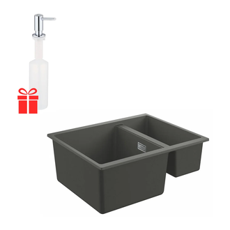Набор Grohe мойка кухонная K500 31648AT0 + дозатор для моющего средства Contemporary 40536000 (31648AT040536000)
