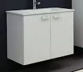 Kolpa San Тумба с умывальником PIXOR 76 WH -LED, SW, S (501916)