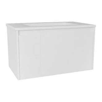Тумба с раковиной 80 см Devit Laguna, белый (0021110W) фото 1 Aquada.com.ua
