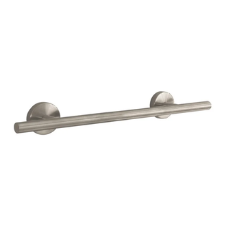 Поручень 466 мм Hansgrohe Logis (цвет - шлиф. никель) (40513820) фото 1 Aquada.com.ua