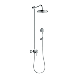 Душевая система с термостатом Axor Montreux Showerpipe (цвет - хром) (16570000) фото 1 Aquada.com.ua